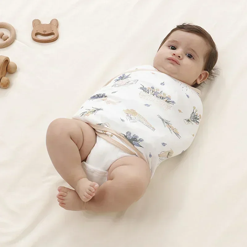 Couverture bebe personnalisee – emmaillotage été